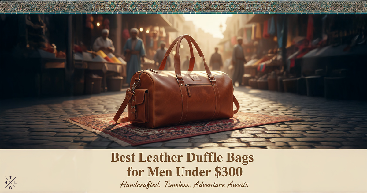 Best Leather Duffle Bags for Men Under $300