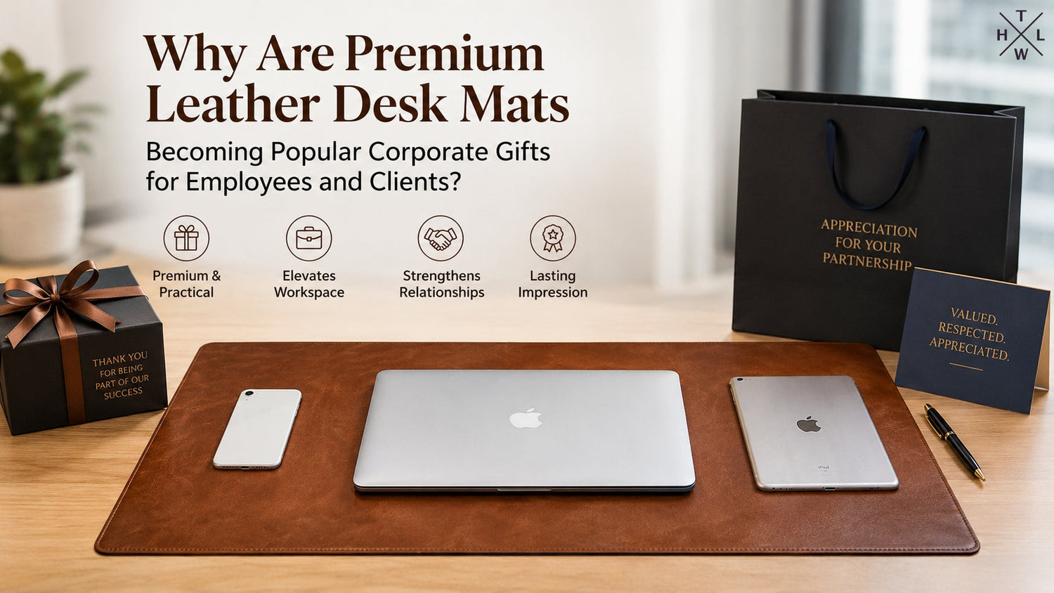 Premium Leather Desk Mat