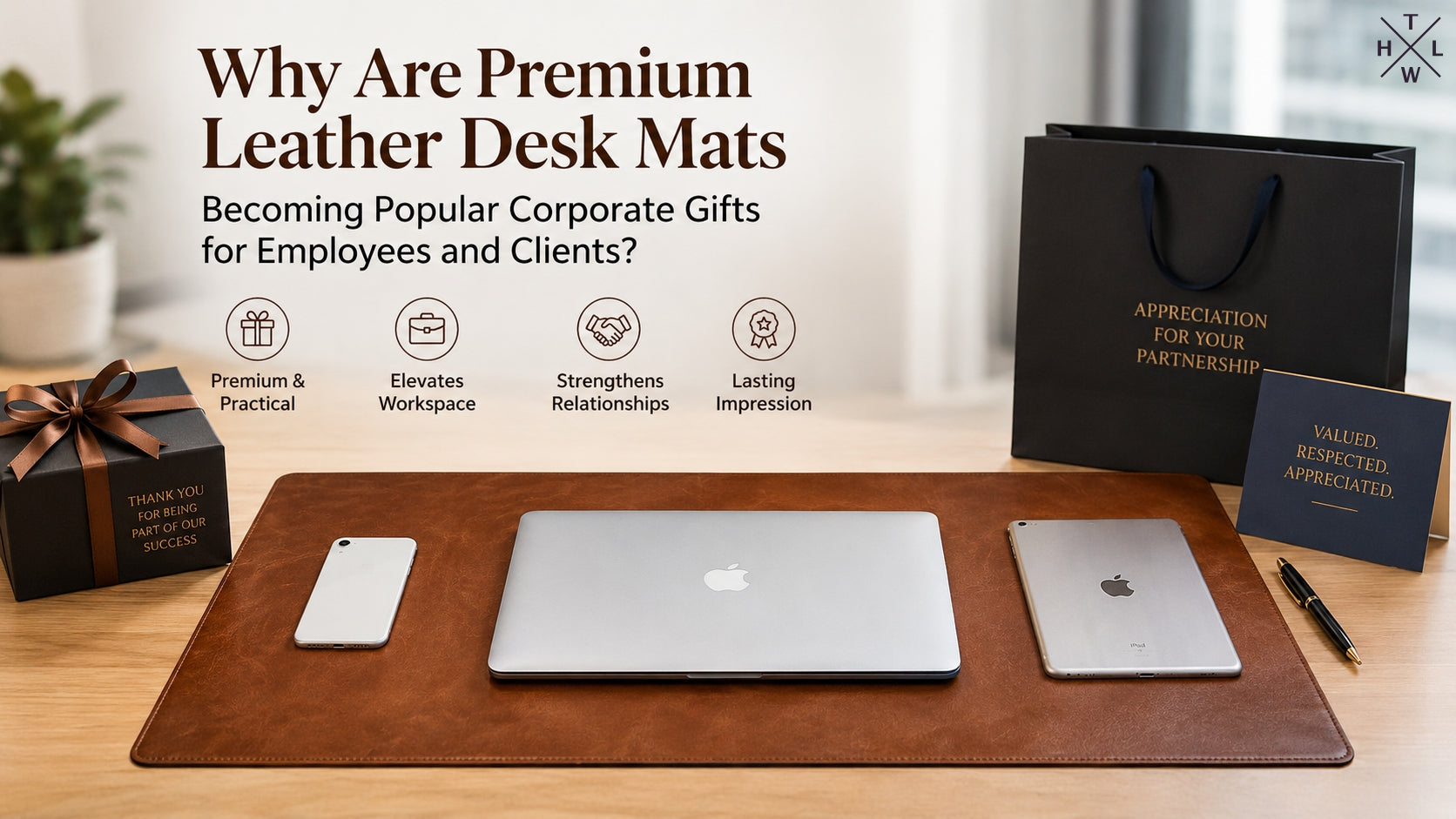 Premium Leather Desk Mat