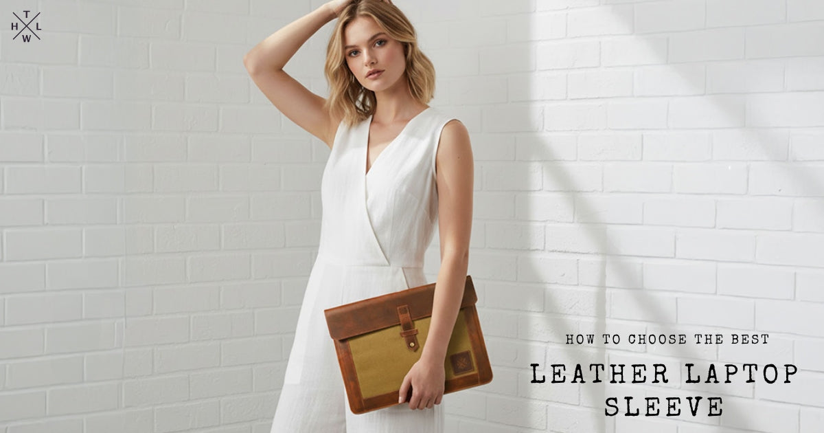Leather Laptop Sleeve