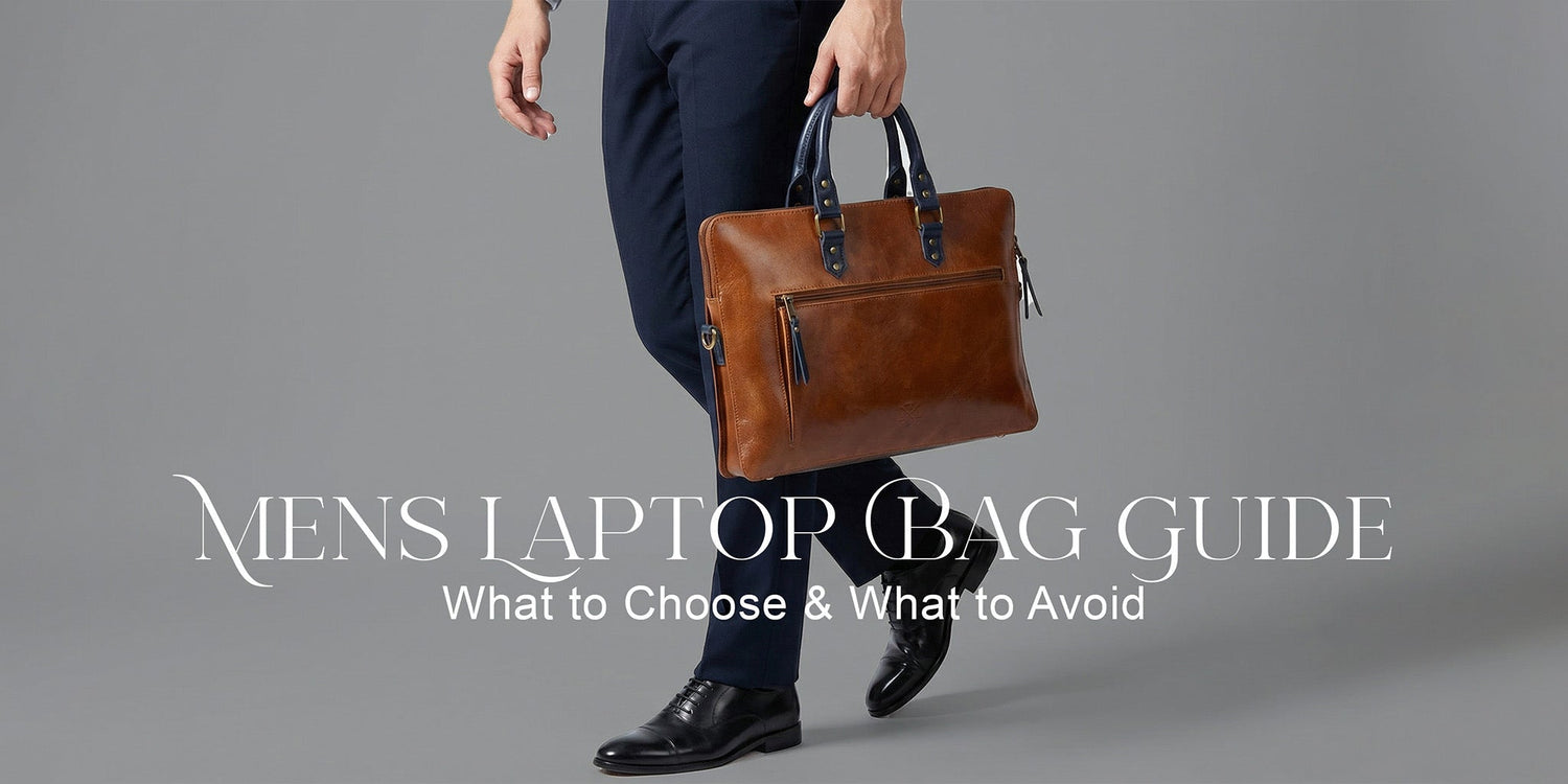 Mens Laptop Bag Guide: What to Choose & What to Avoid