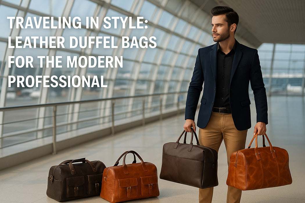 Why Leather Suit Carriers & Duffle Bags Are the Ultimate Travel Upgrade