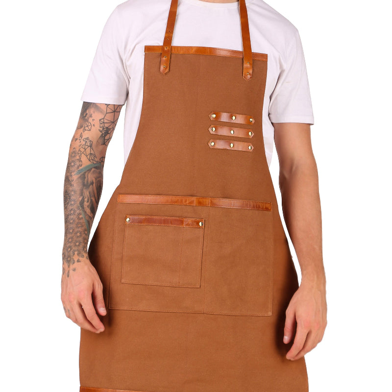 Custom Leather Aprons