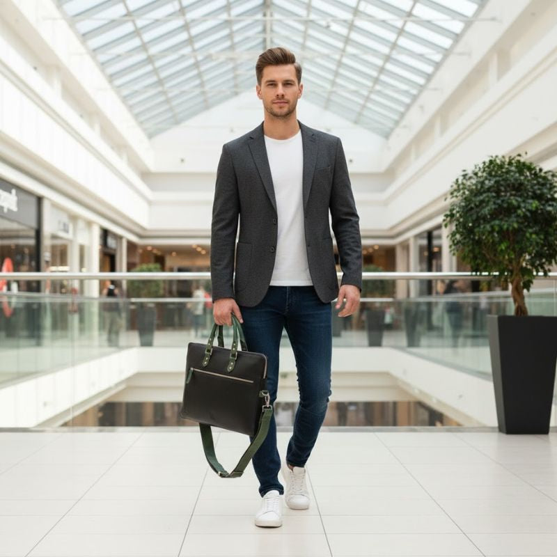 Leather Laptop Bags for Men