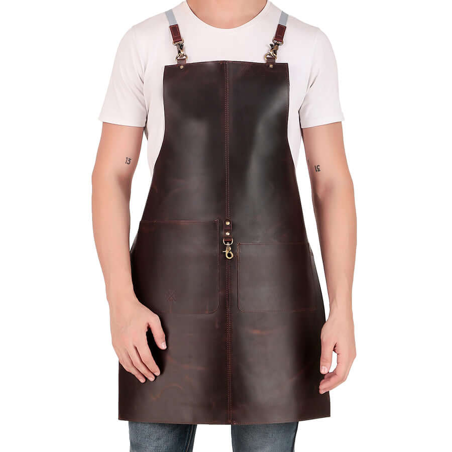 Custom Leather Aprons