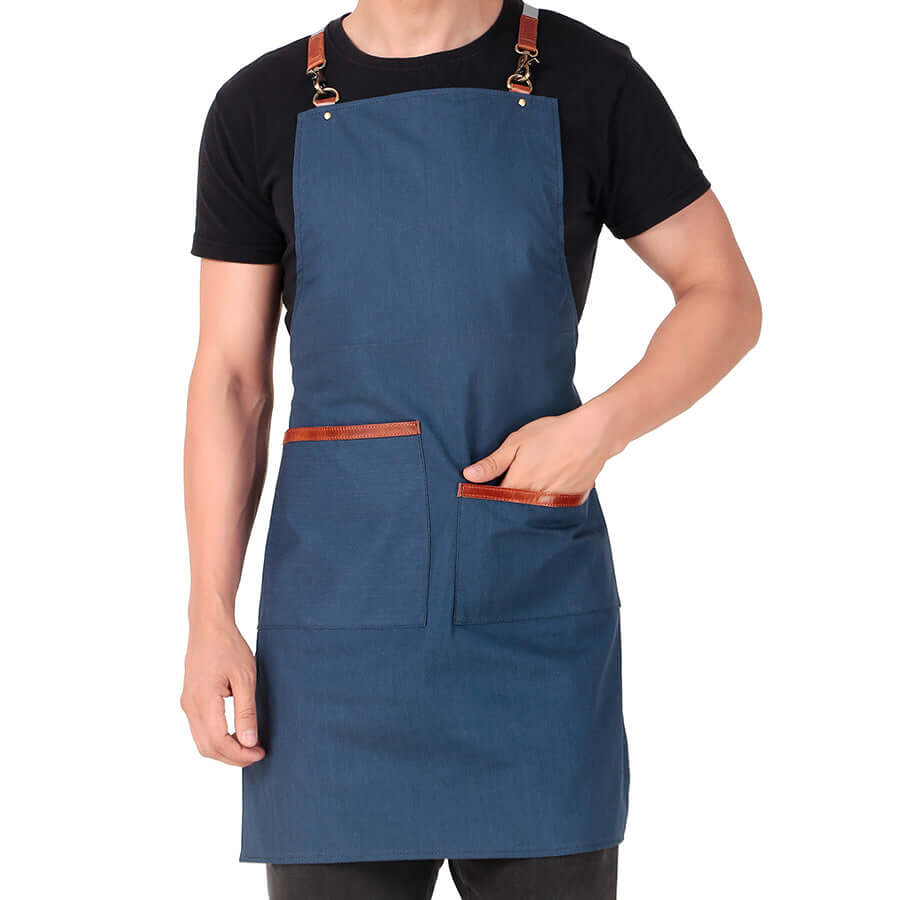 Blue Leather Apron