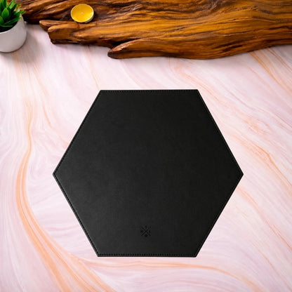 Amber Diamond Leather Custom Placemat