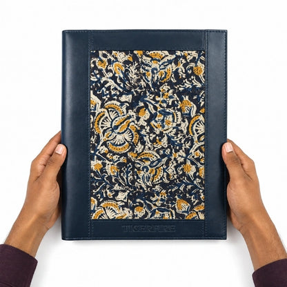 Restaurant Menu Covers Leather - Kalamkari Custom Menu Cover