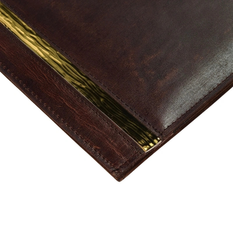 Leather Menu Holder for Cafe - Customized Menu Holder
