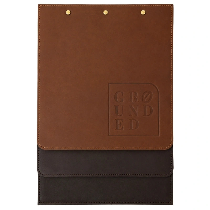 Leather Menu Holder for Restaurants - Customized Menu Holder