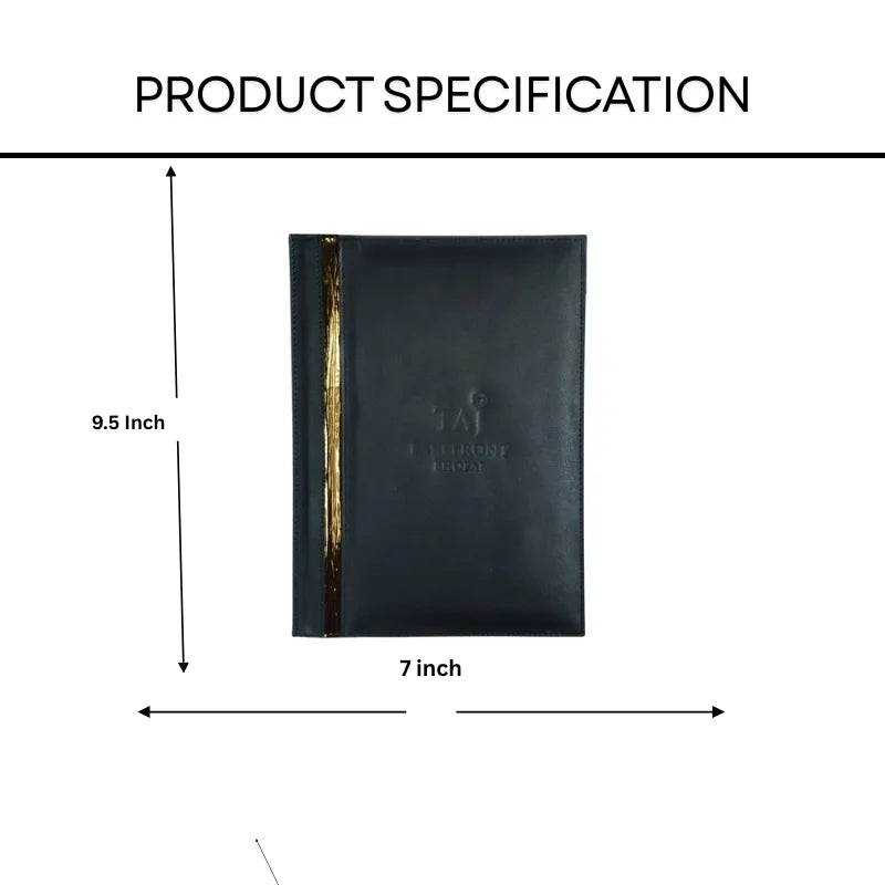 Leather Menu Holder for Cafe - Customized Menu Holder