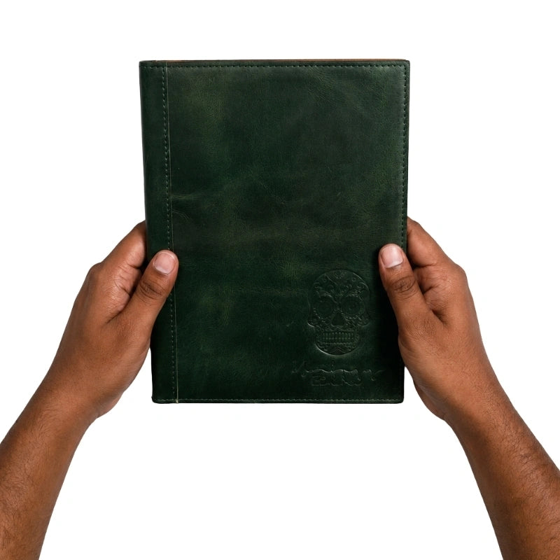 Custom Leather Menu Cover