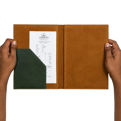 Custom Leather Menu Cover