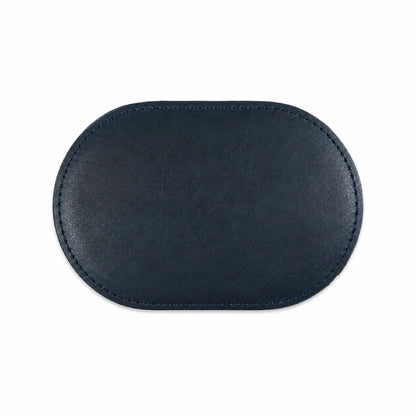 Smooth Round Leather Coasters