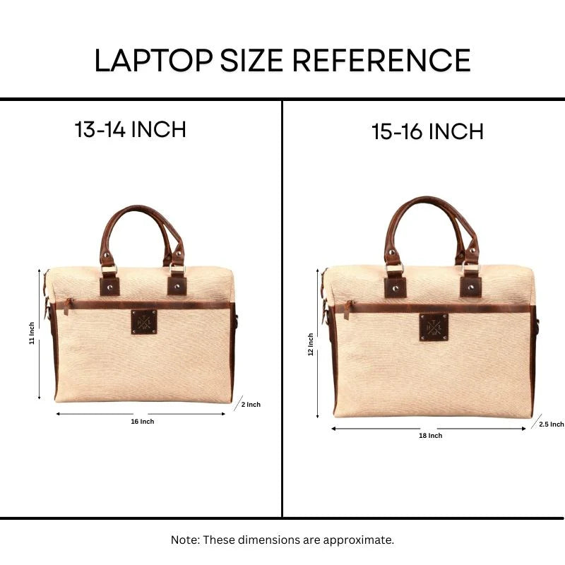 Vintage Blend Canvas Laptop Bag