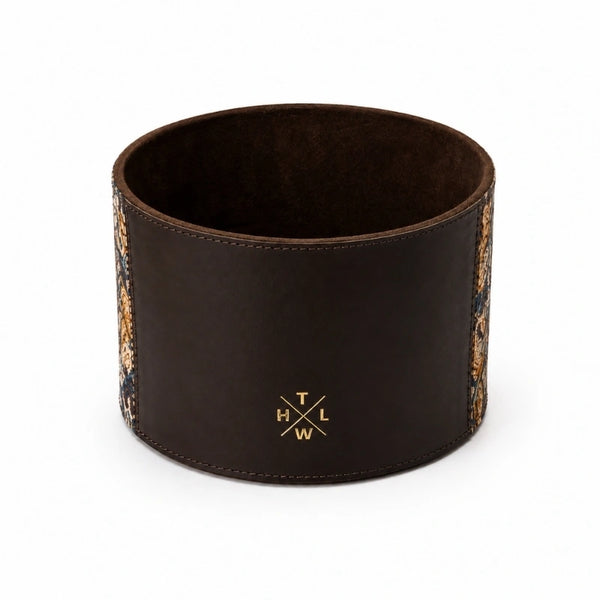 Handcrafted Leather Planter
