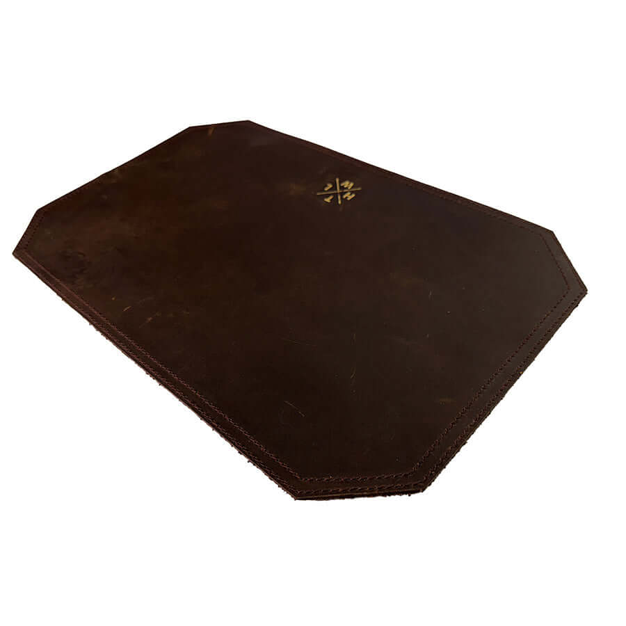 leather table placemat 