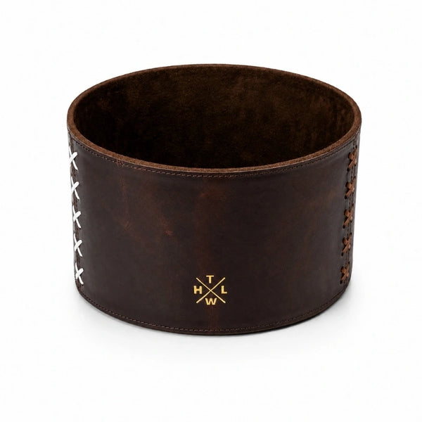 Leather Planter Pot for Home Decor