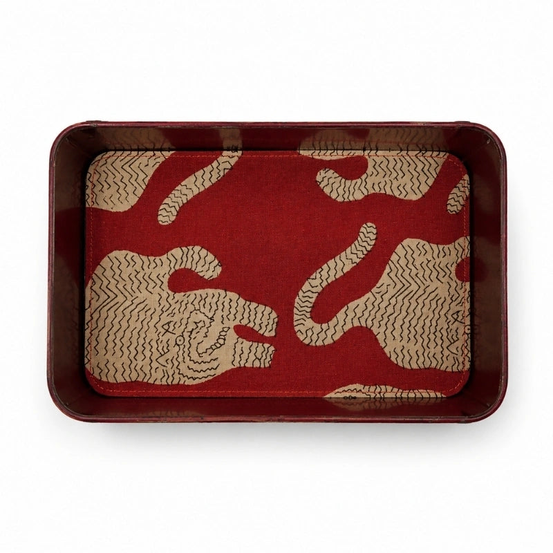 Handcrafted Leather Tissue Box Holder