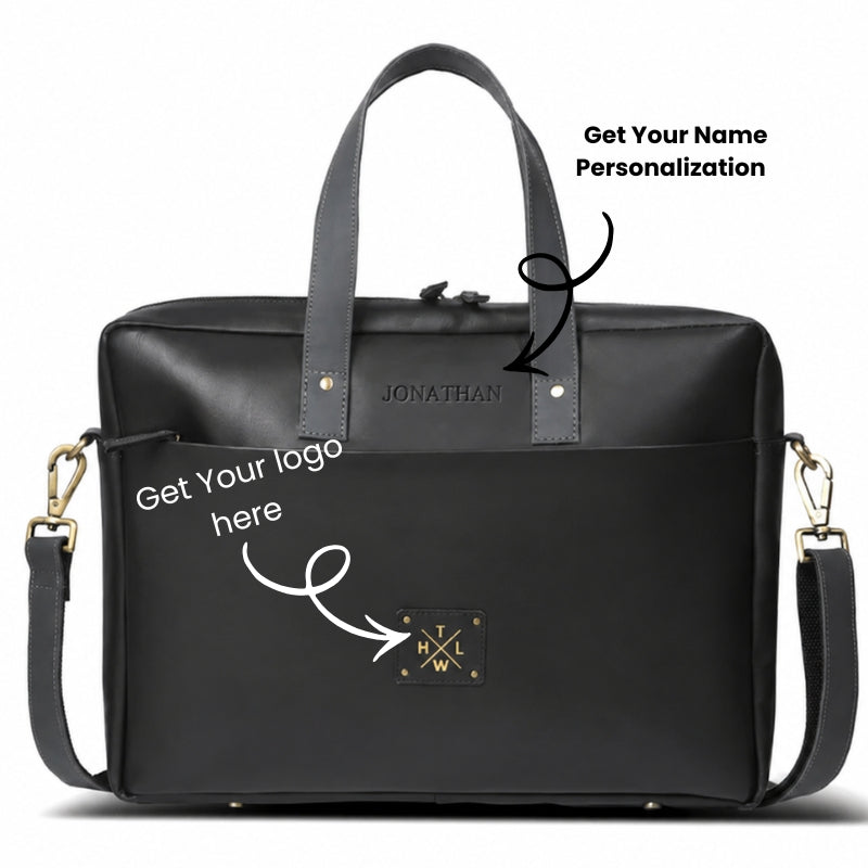 Classic Leather Work Bag 002