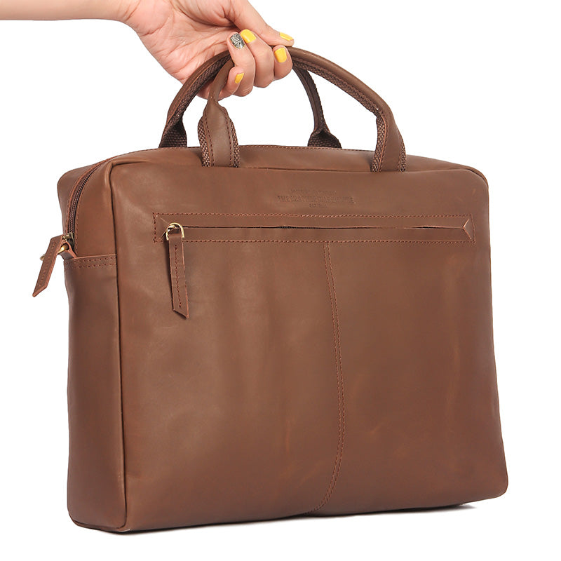 mens leather laptop bag