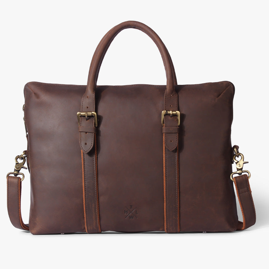 leather laptop bag