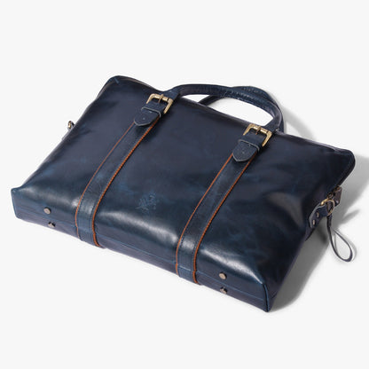 flat womens leather laptop bag