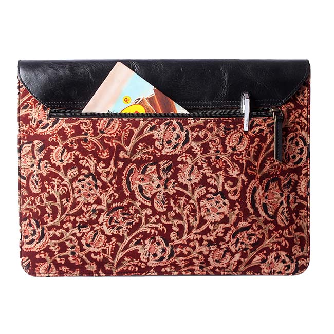 back zipper laptop sleeve 