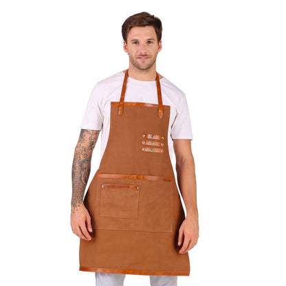 Canvas Apron Dual Pocket