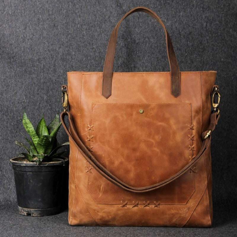 Leather Tote Purse