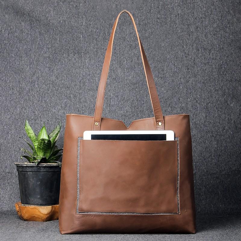 Womens Leather Tote