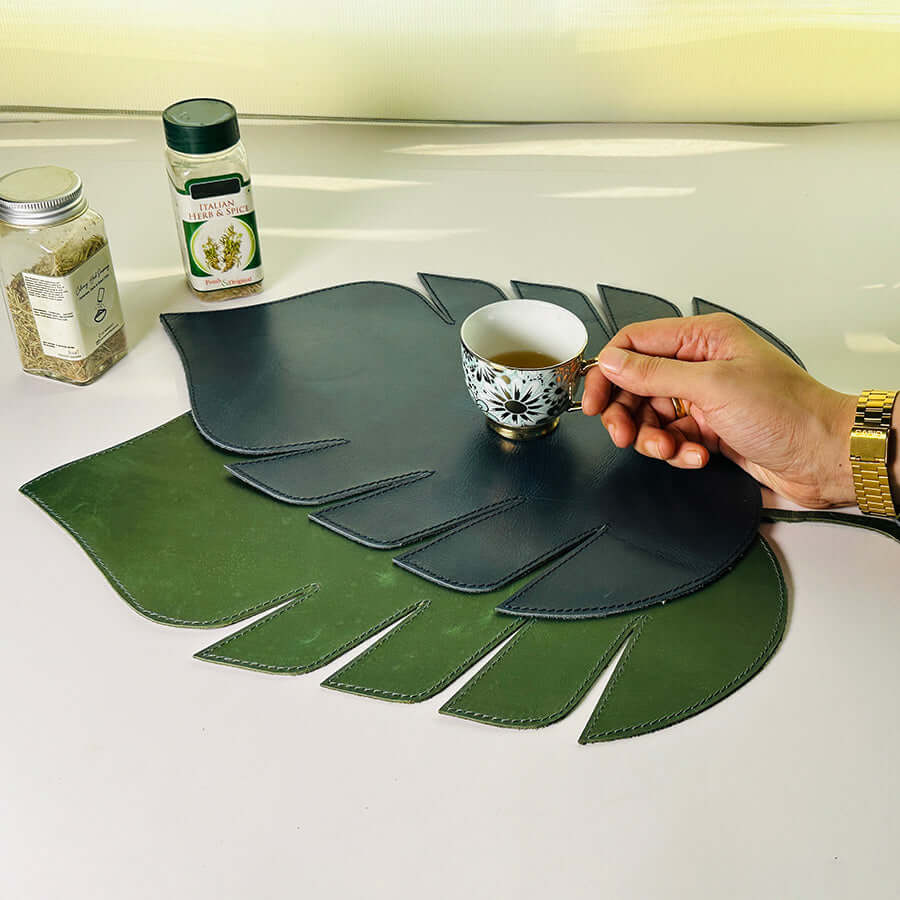 placemat leaf for luxury hotels placemat for dining table