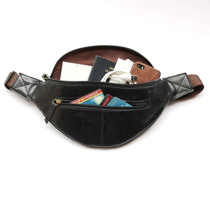 zipper waist bag 