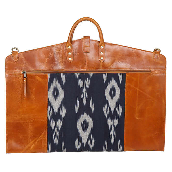 leather garment bag for travel