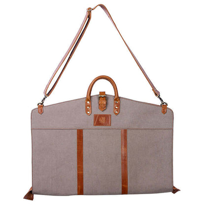 Canvas suit carrier 