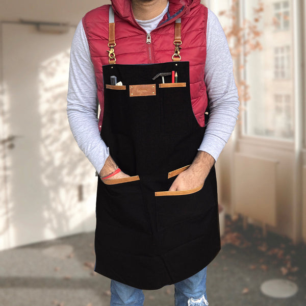 Black Salon Apron