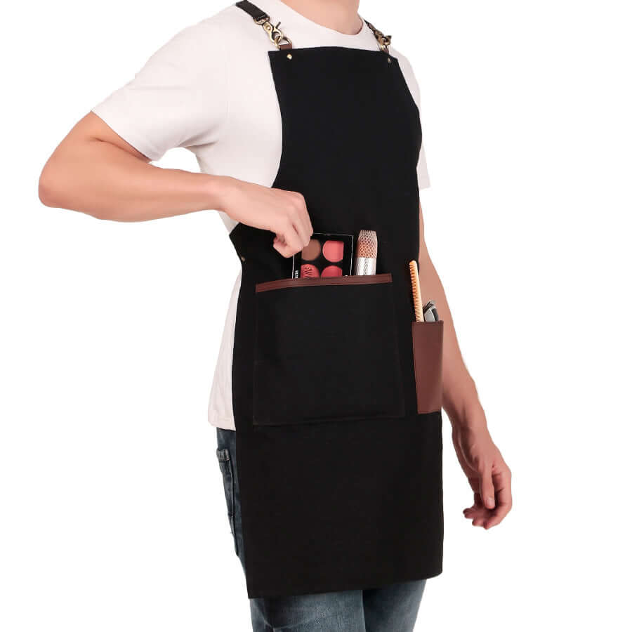 makeup organizer apron