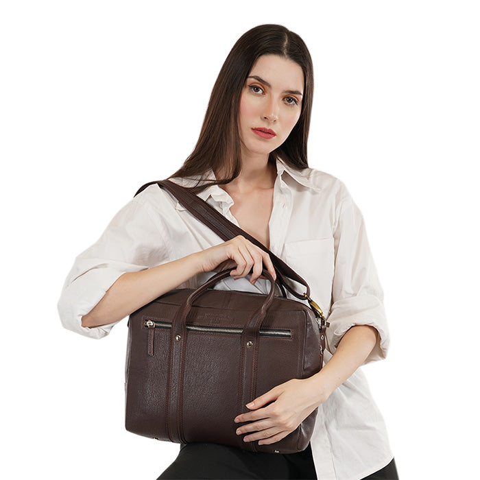 laptop office bag for women leather