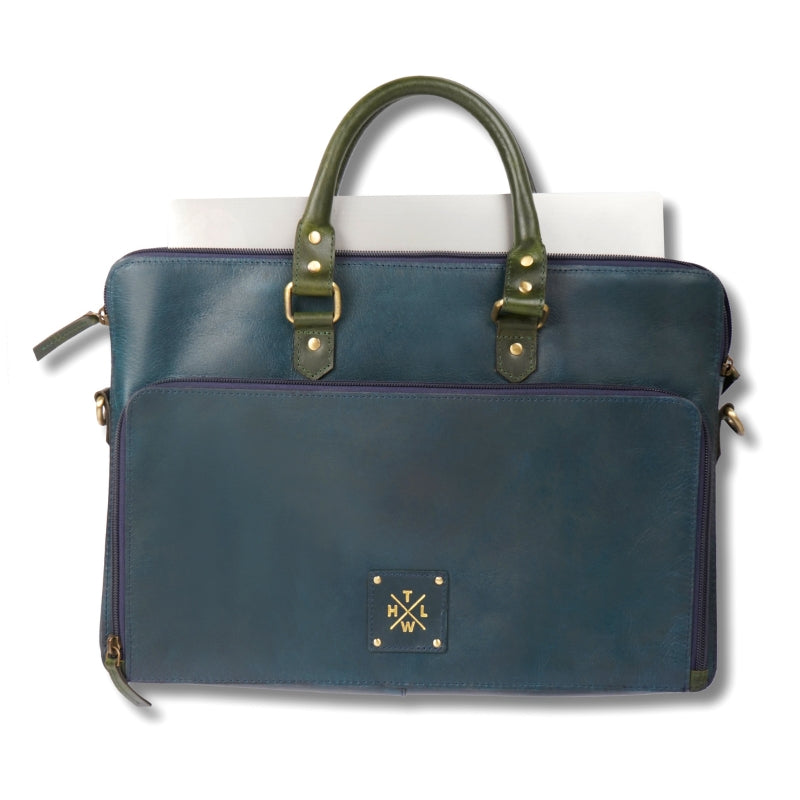 The Midnight Heritage Executive Leather Briefcase