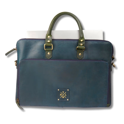 The Midnight Heritage Executive Leather Briefcase