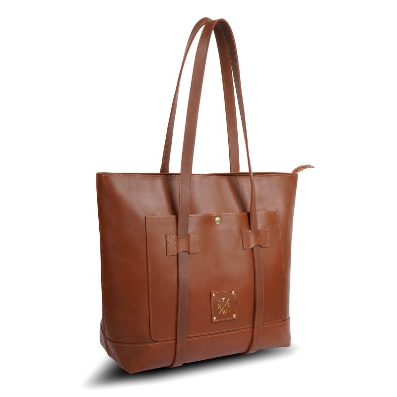 The Executive Manor Handcrafted Leather Tote