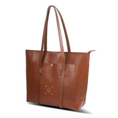 The Executive Manor Handcrafted Leather Tote