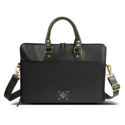 The Midnight Heritage Executive Leather Briefcase