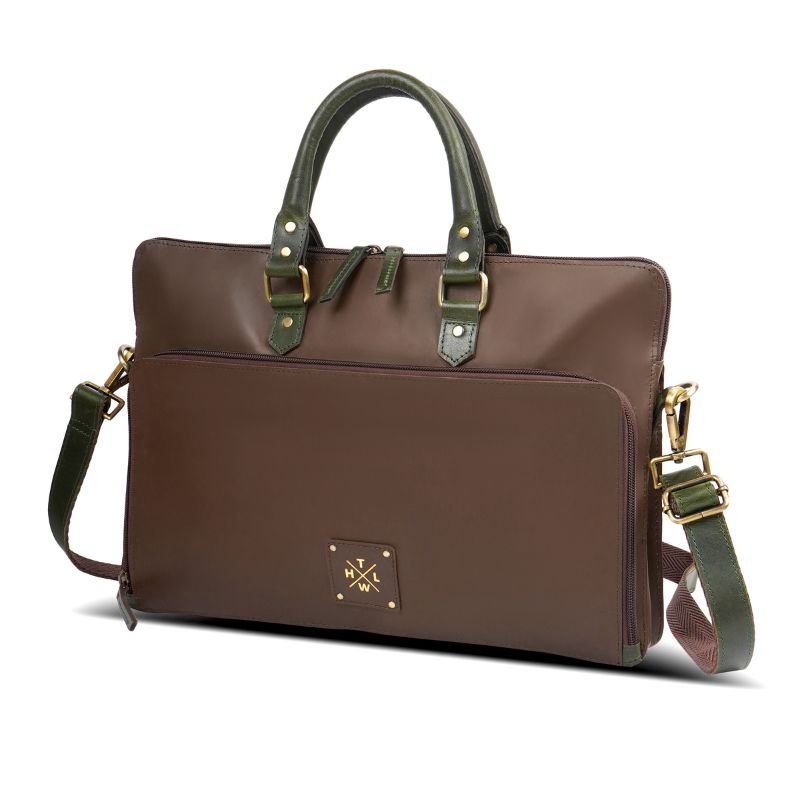 The Monarch Leather Office Bag
