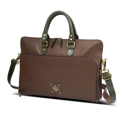 The Monarch Leather Office Bag