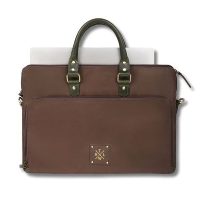 The Monarch Leather Office Bag