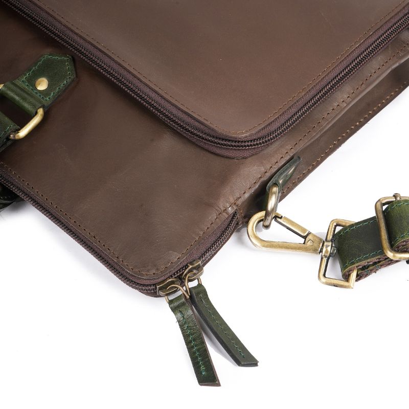 The Monarch Leather Office Bag