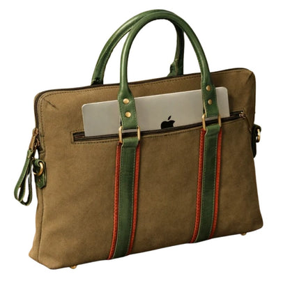 Canvas Professional Laptop Bag for Women
