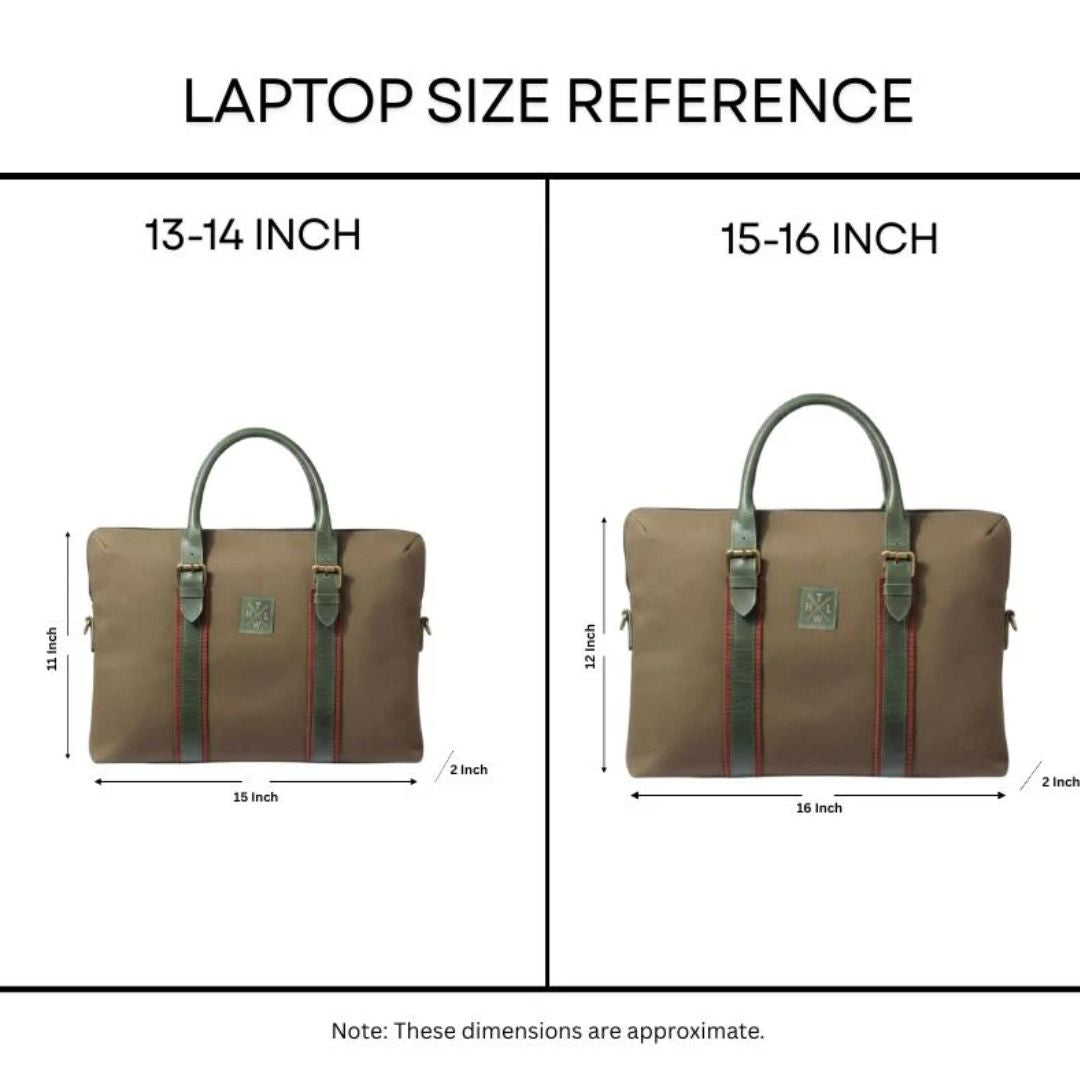Canvas Professional Laptop Bag for Women