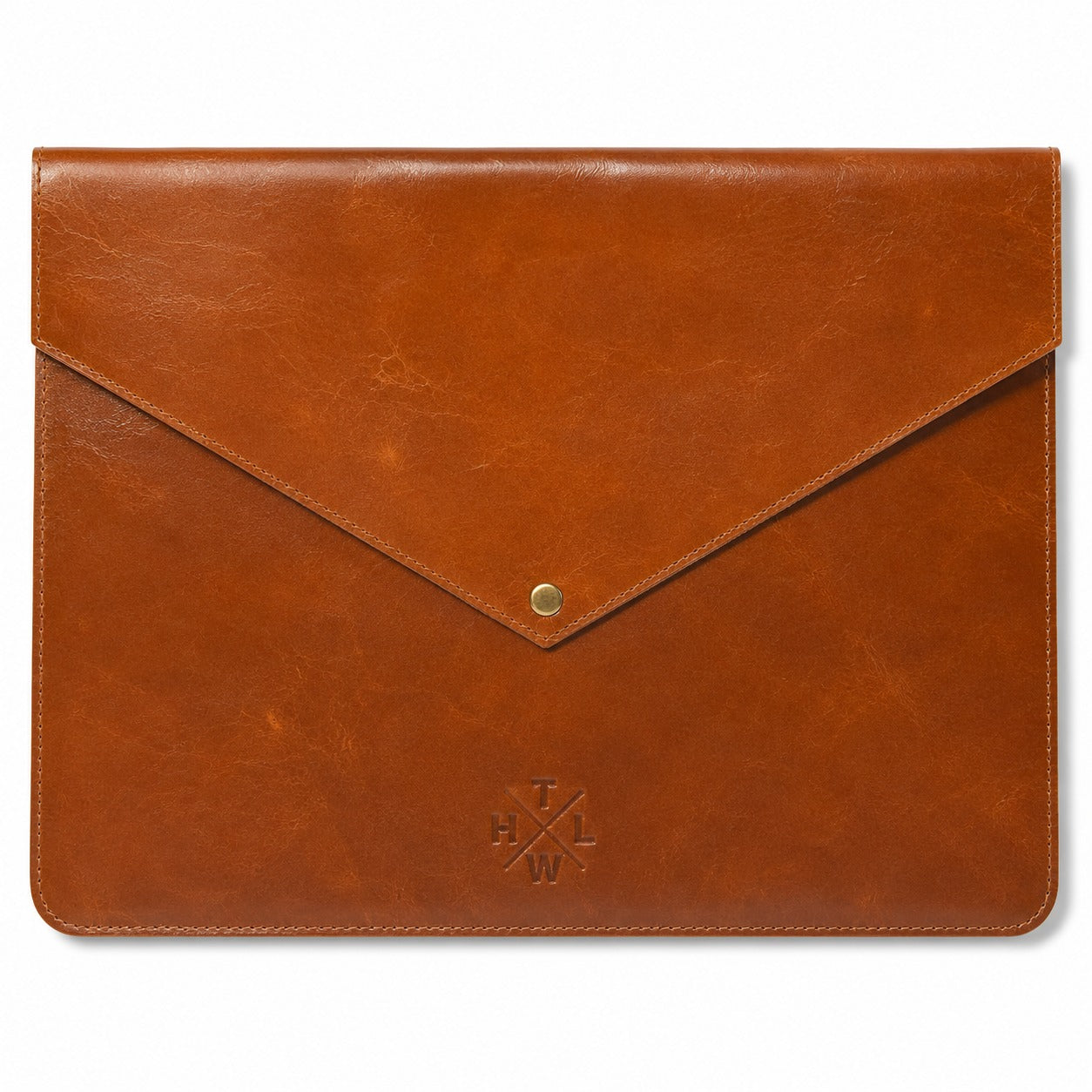 Leather Laptop Sleeve Classic Envelope
